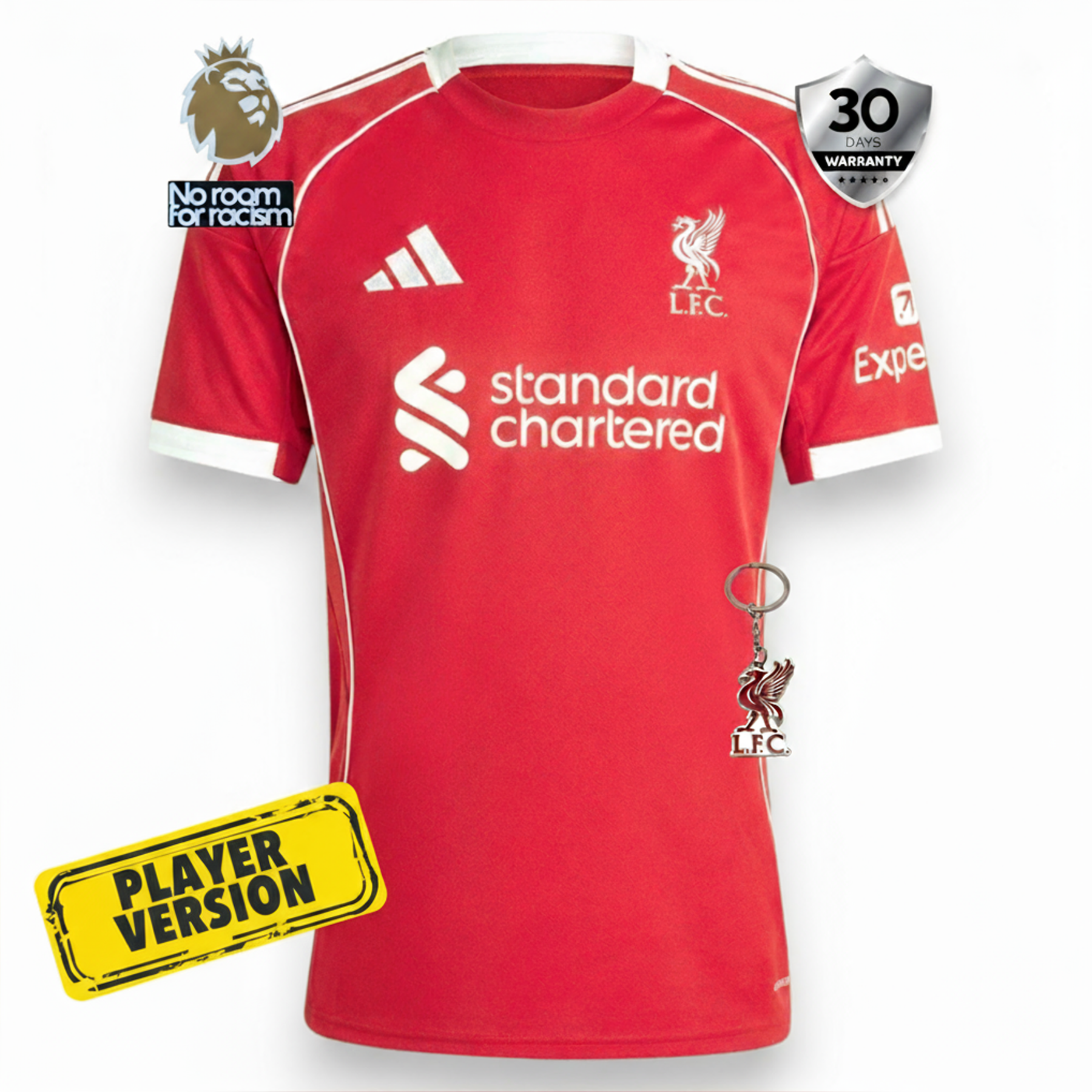 Liverpool Player Jersey Home 2025/26