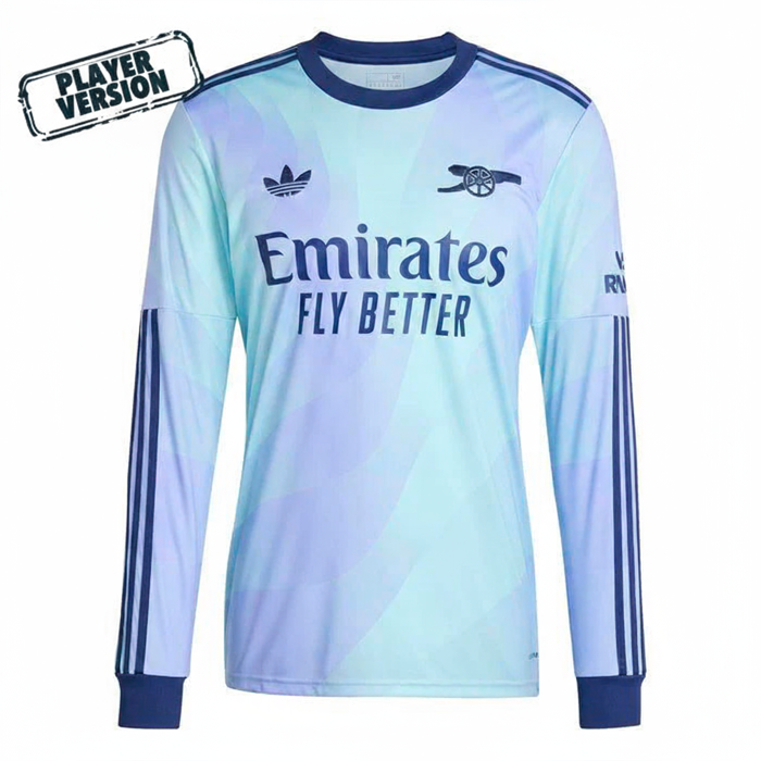 Arsenal Player Third Jersey 2024/2025 Long Sleeve