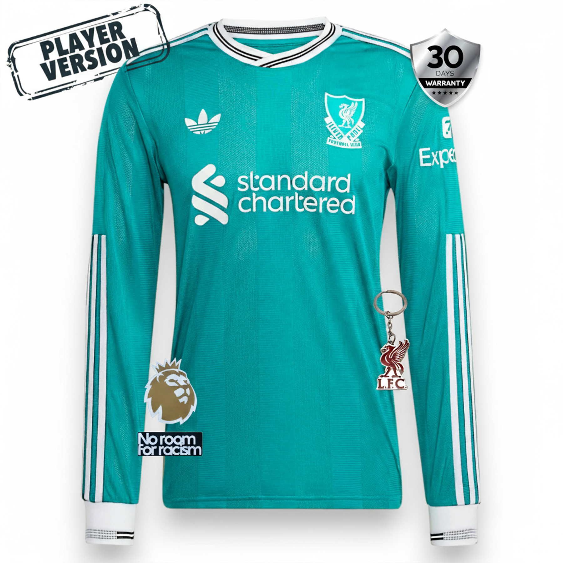 Liverpool Third Player Jersey 2025/26 - Long Sleeve