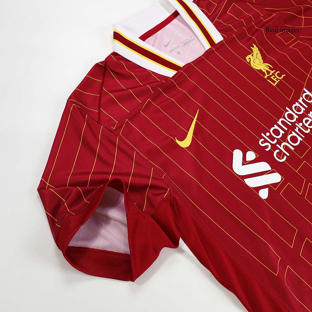 Liverpool Home Jersey 2024/2025 - CHAMPIONS 20 & Gold Trophy