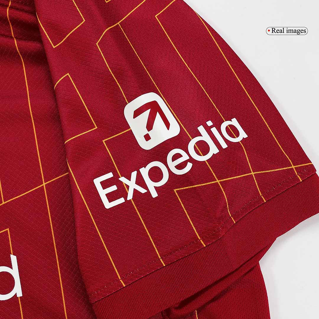 Liverpool Home Jersey 2024/2025 - CHAMPIONS 25 & Gold Trophy