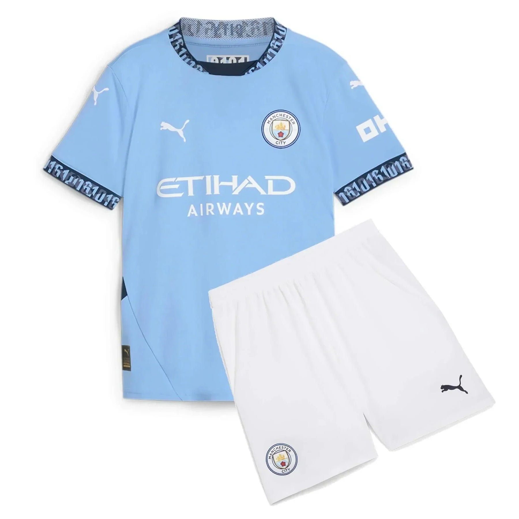 Manchester City Home 24/25 Children's Set