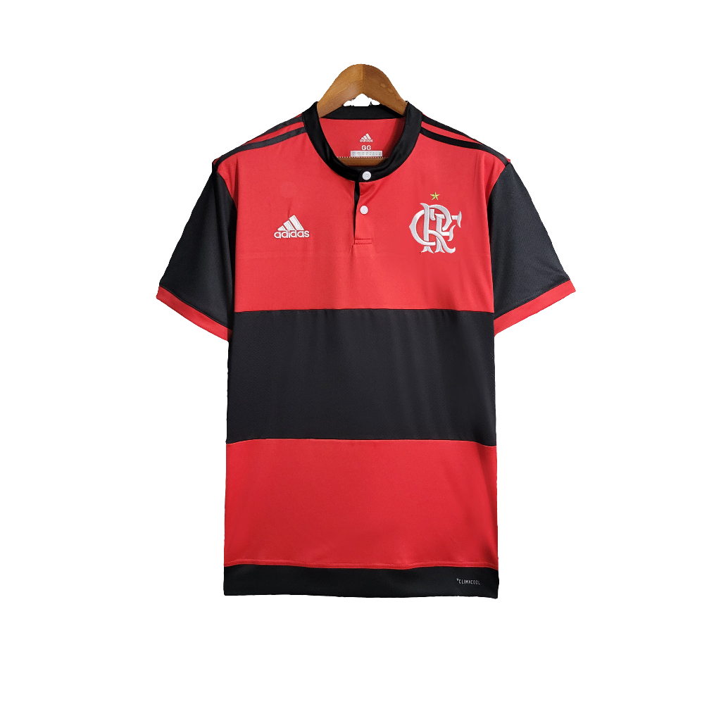 Camiseta Flamengo 17/18 I de Local - Versión Retro