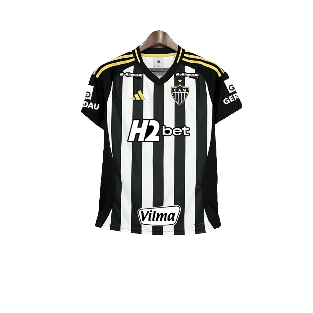 Camiseta Atlético Mineiro 25/26 I de Local - Todos los Patrocinios - Mujer