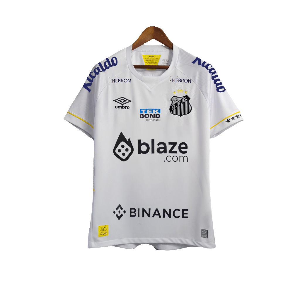 Camiseta Santos 23/24 I de Local - Todos los Patrocinios - Versión Aficionado