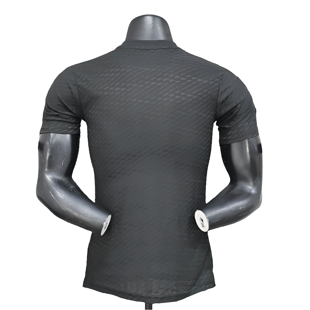 Camiseta Manchester United 25/26 Entrenamiento - Negro - Versión Jugador