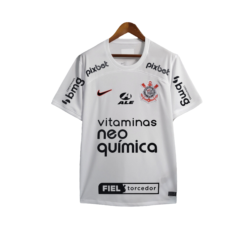 Camiseta Corinthians 23/24 I de Local - Todos los Patrocinios - Versión Aficionado