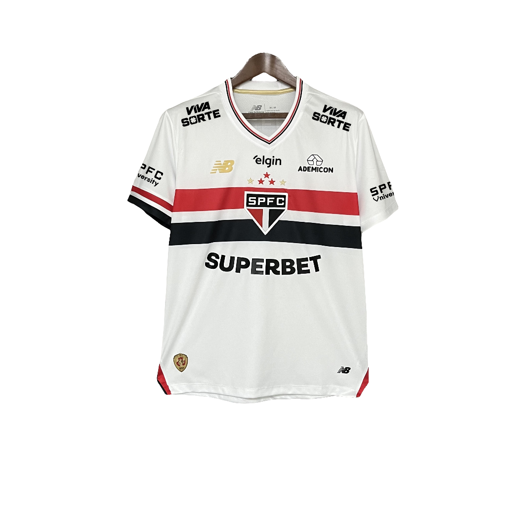 Camiseta São Paulo 25/26 I de Local - Todos los Patrocinios - Versión Aficionado