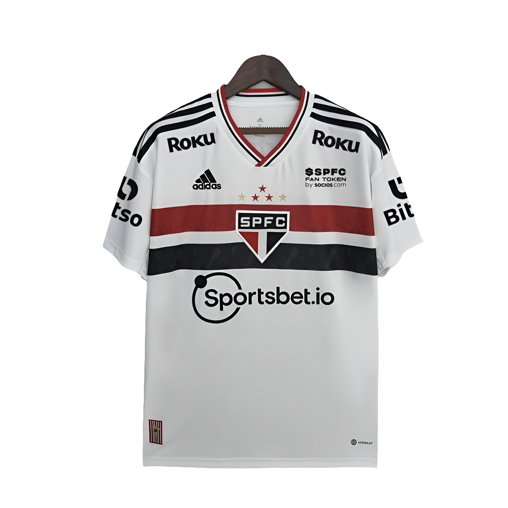 São Paulo 22/23 Home Shirt - All Sponsorships - Fan Version