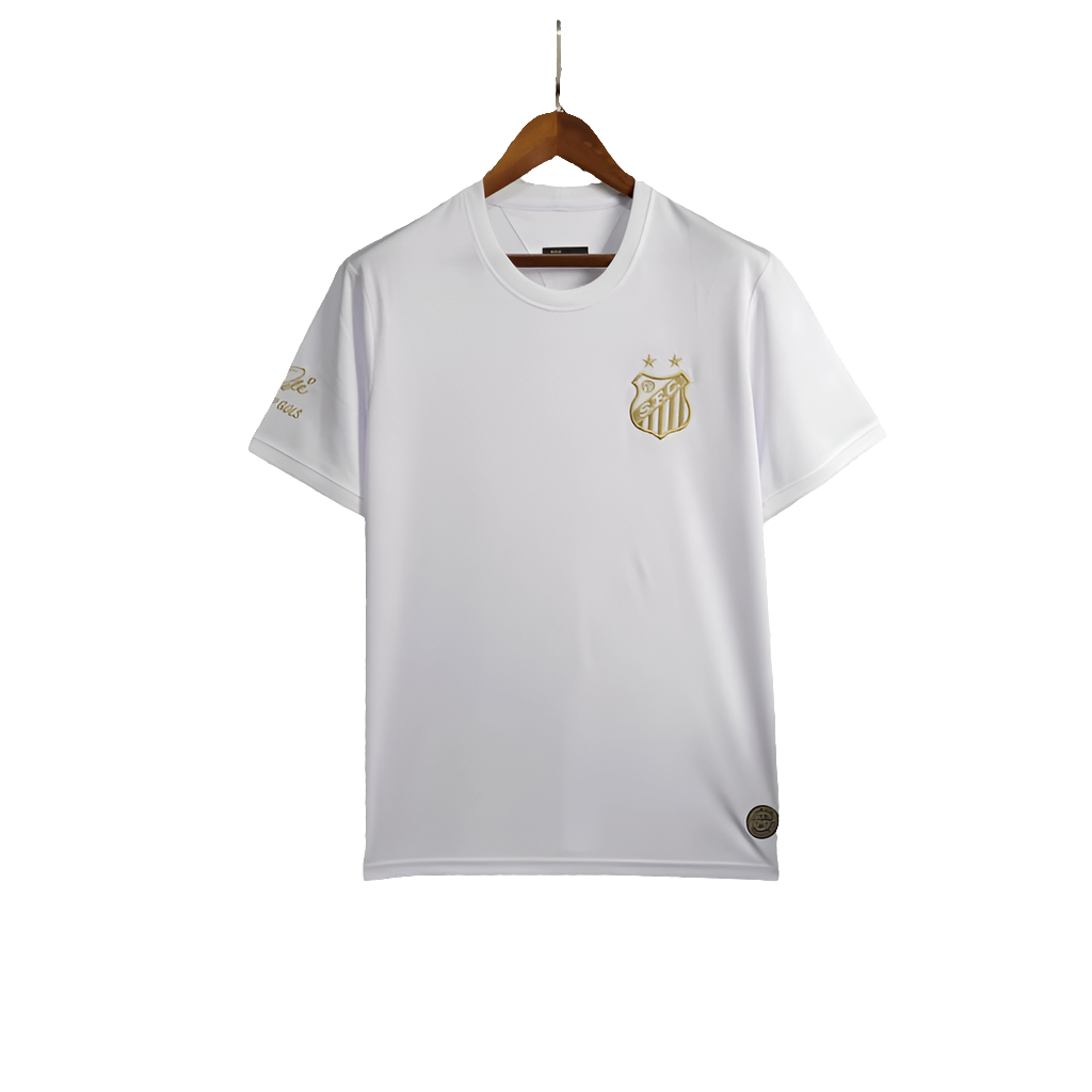 Camiseta Santos 25/26 Edición Conmemorativa - Blanco - Versión Aficionado