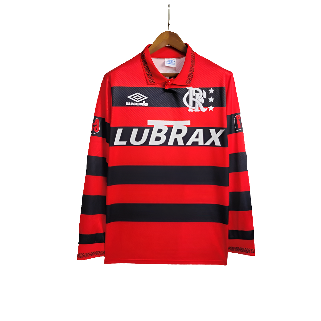 Camiseta Flamengo 94/95 I de Local - Manga Larga Versión Retro