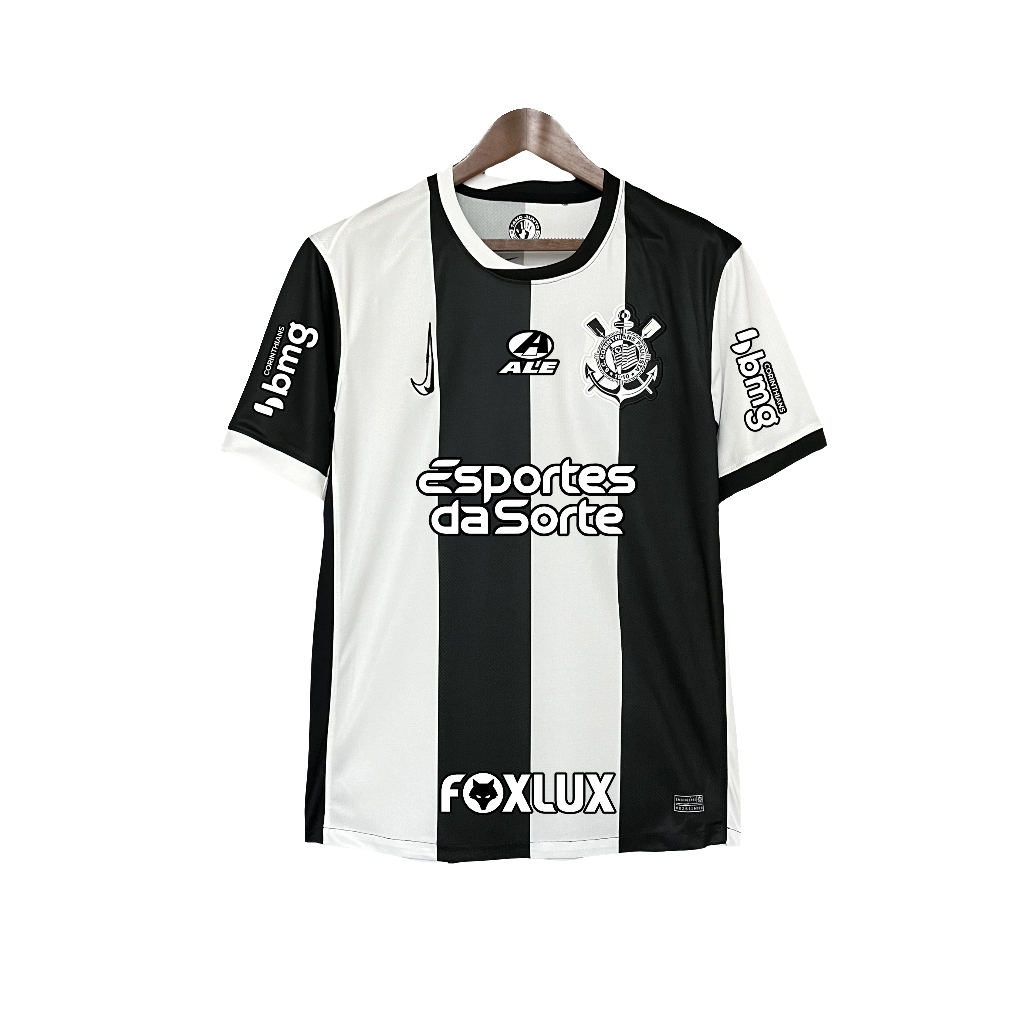 Camiseta Corinthians 24/25 III Tercera - Todos los Patrocinios - Versión Aficionado