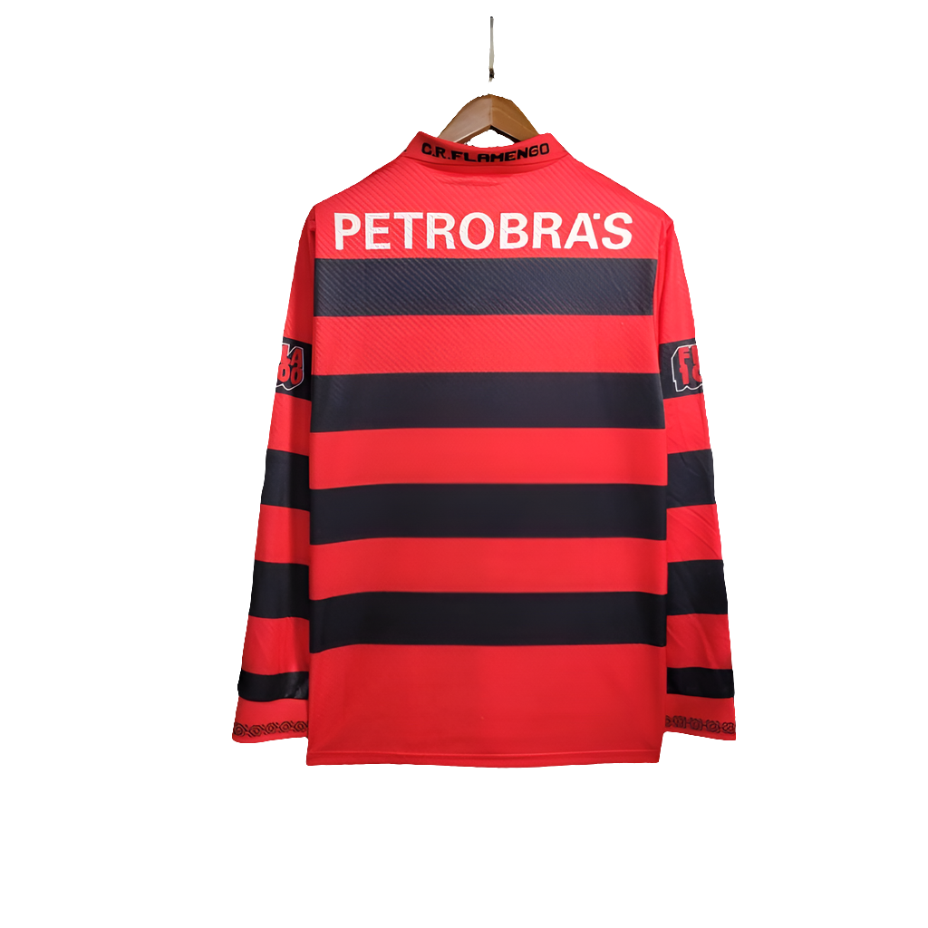 Camiseta Flamengo 94/95 I de Local - Manga Larga Versión Retro