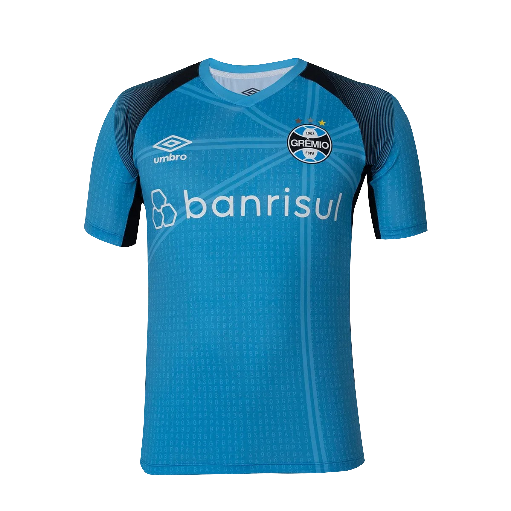 Grêmio 23/24 Pre-Match T-shirt - Blue - Fan Version