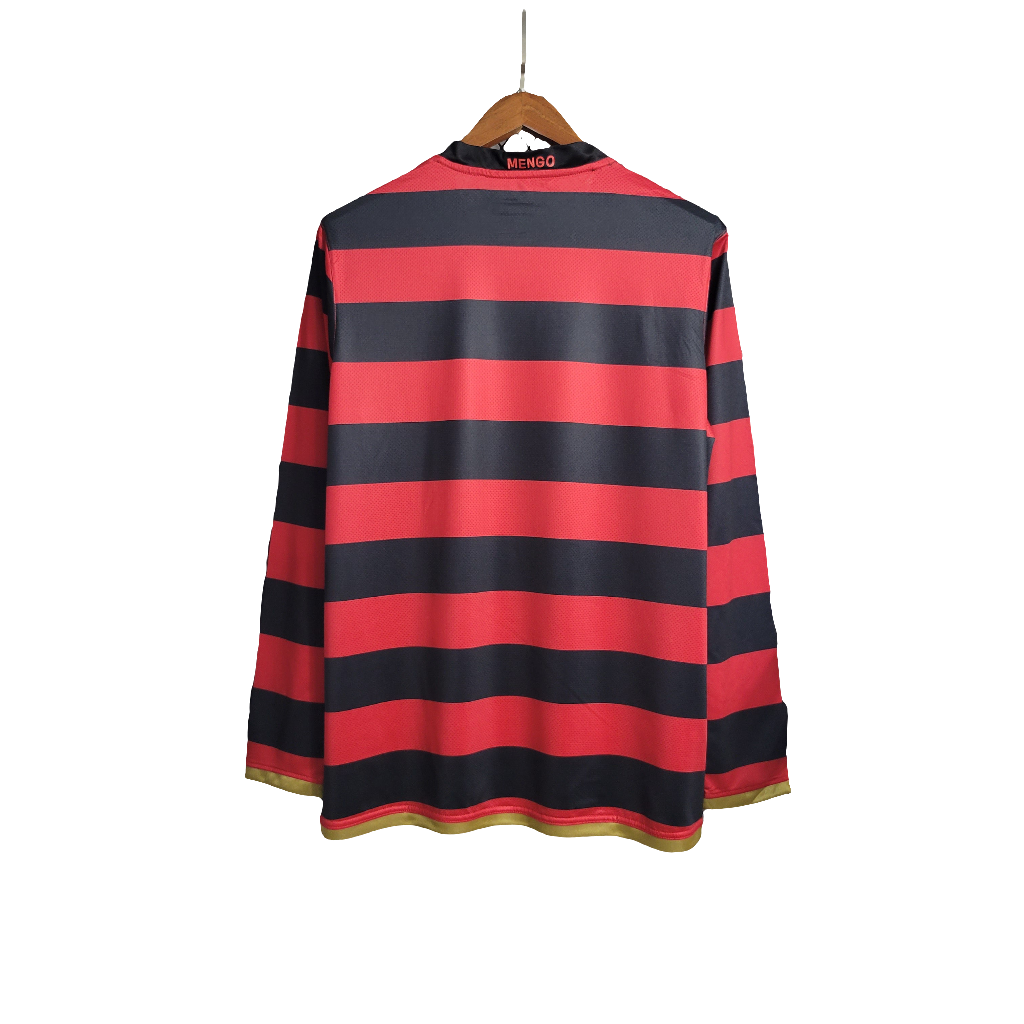 Camiseta Flamengo 2009 I de Local - Manga Larga Versión Retro