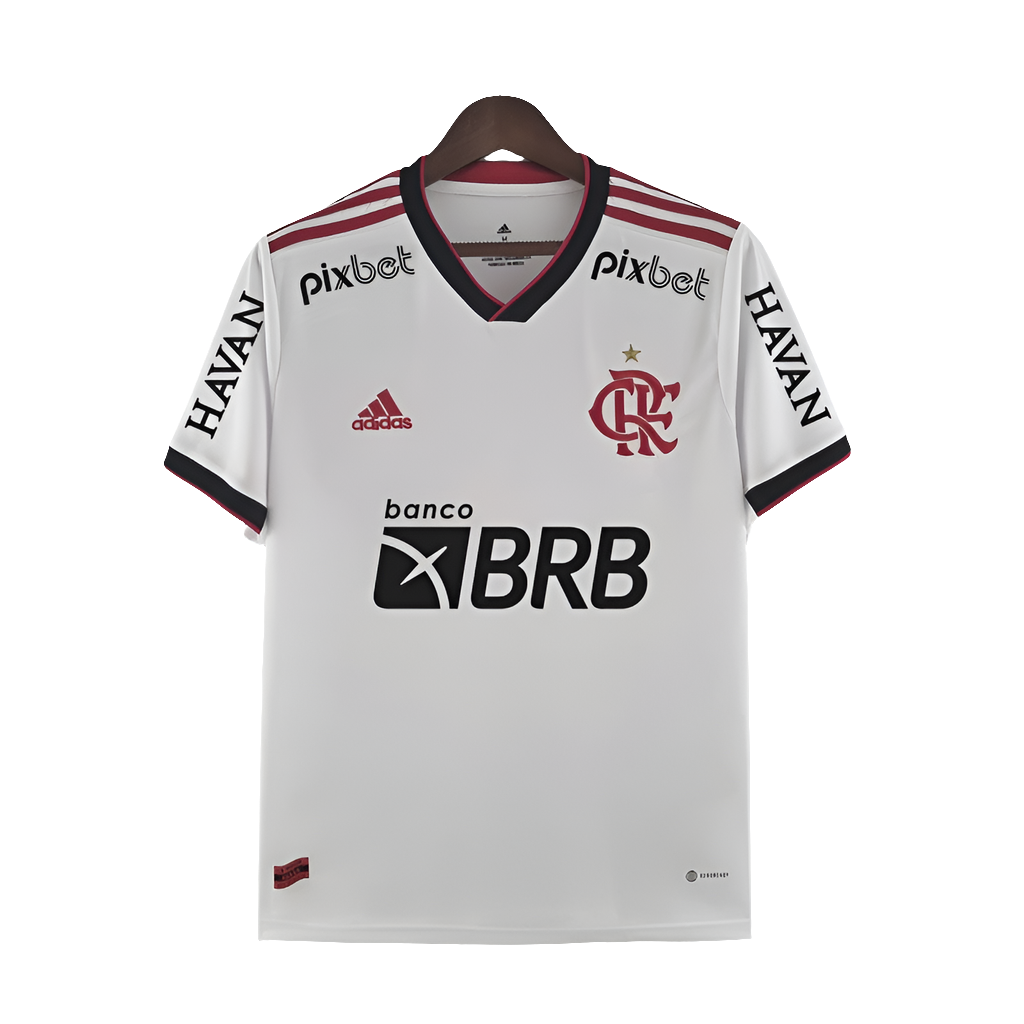 Camiseta Flamengo 22/23 II de Visitante - Todos los Patrocinios - Versión Aficionado
