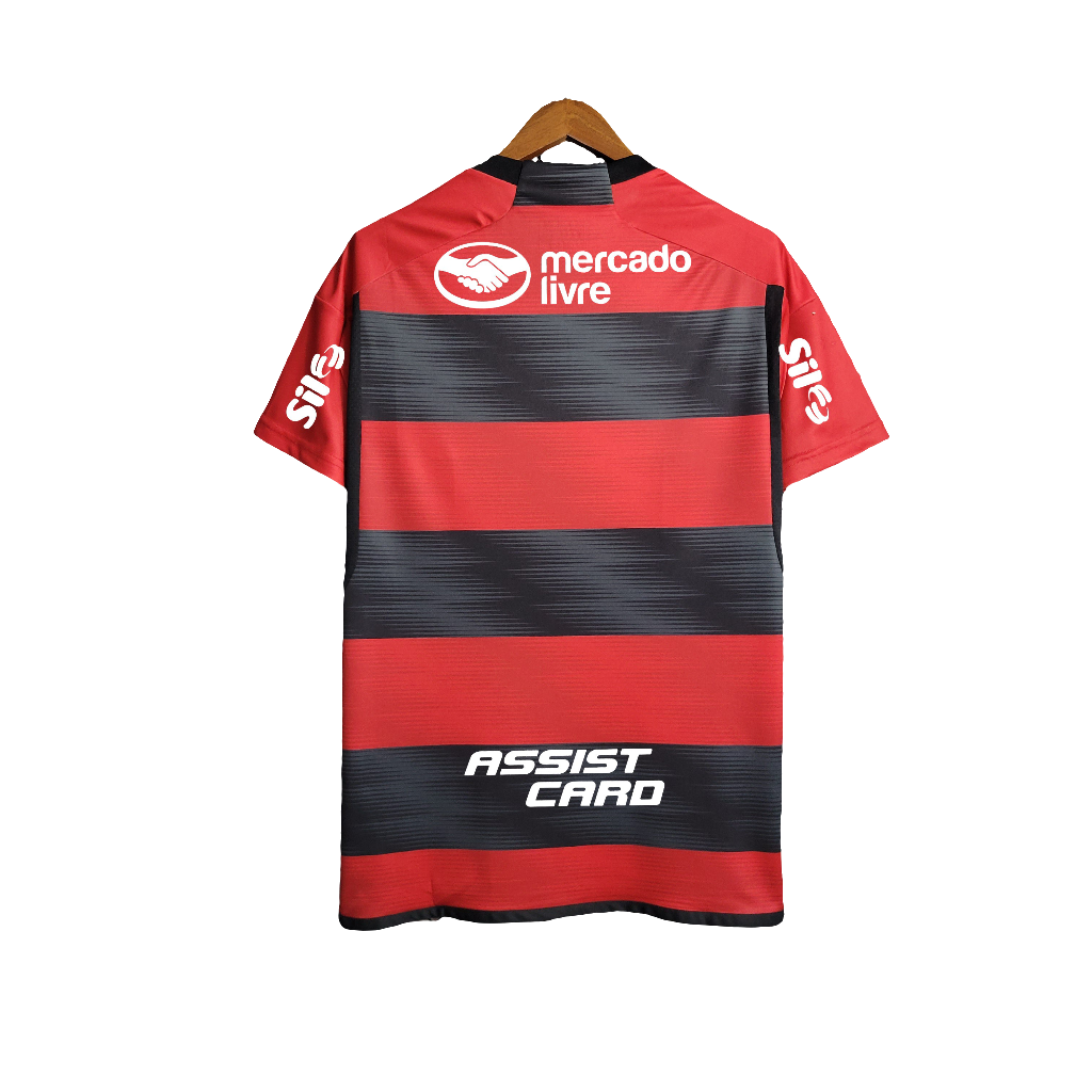 Flamengo 23/24 Home Shirt - All Sponsorships - Fan Version