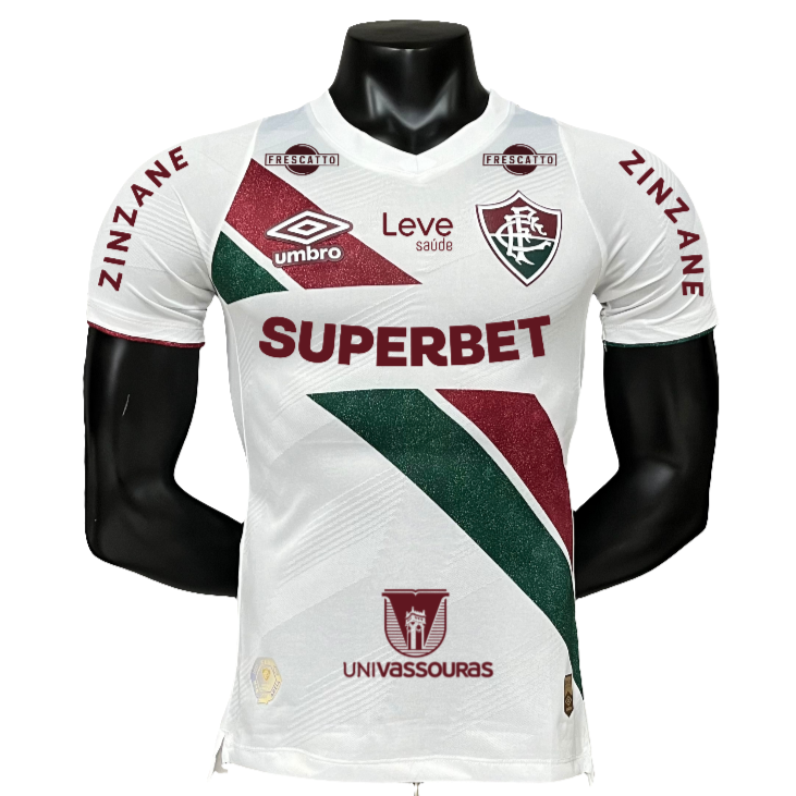 Camiseta Fluminense 24/25 II de Visitante - Todos los Patrocinios - Versión Jugador