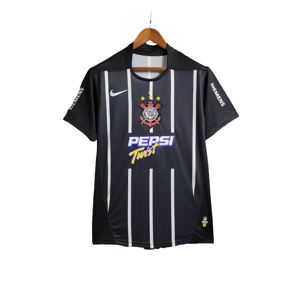 Camiseta Corinthians 2004 II de Visitante - Versión Retro