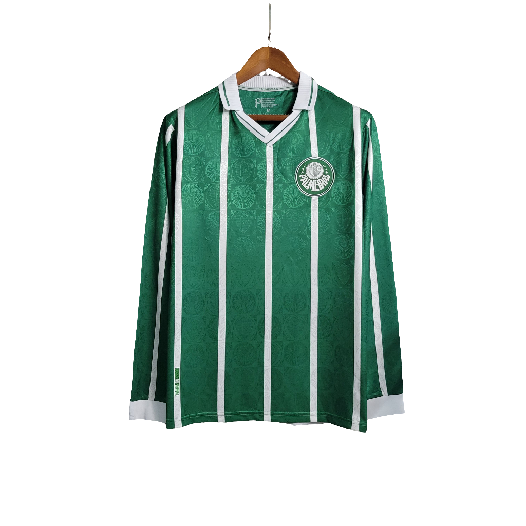 Camiseta Palmeiras 1993 I de Local - Manga Larga Versión Retro