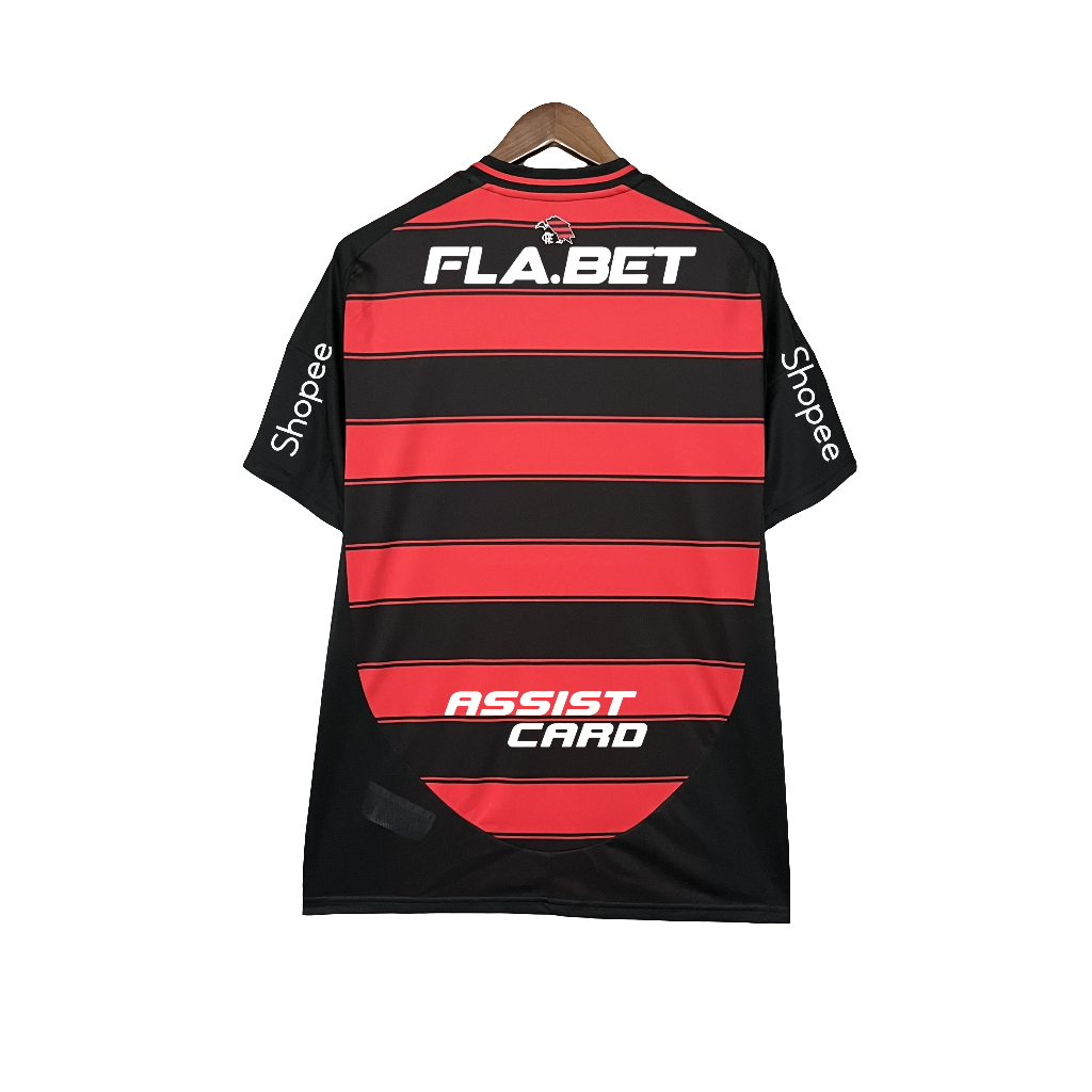Camiseta Flamengo 25/26 I de Local - Todos los Patrocinios - Versión Aficionado