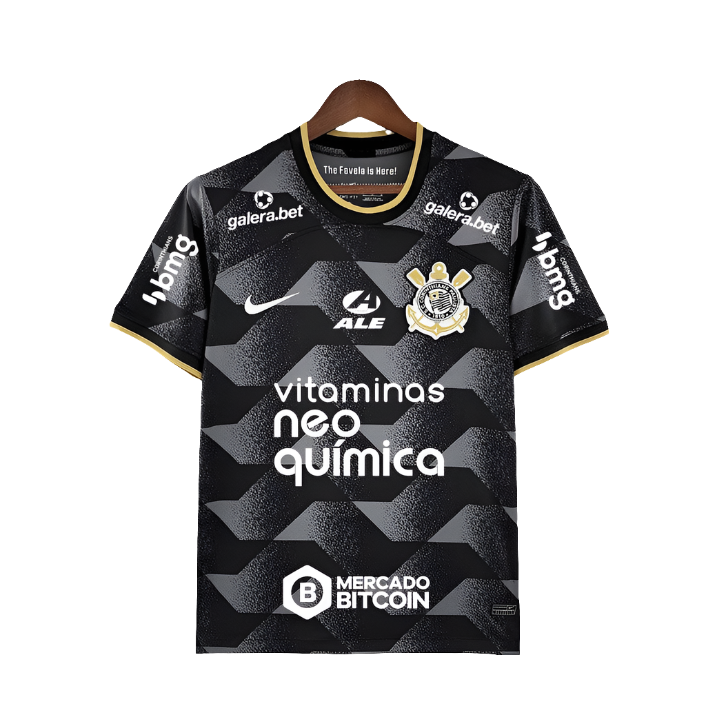 Camiseta Corinthians 22/23 II de Visitante - Todos los Patrocinios - Versión Aficionado