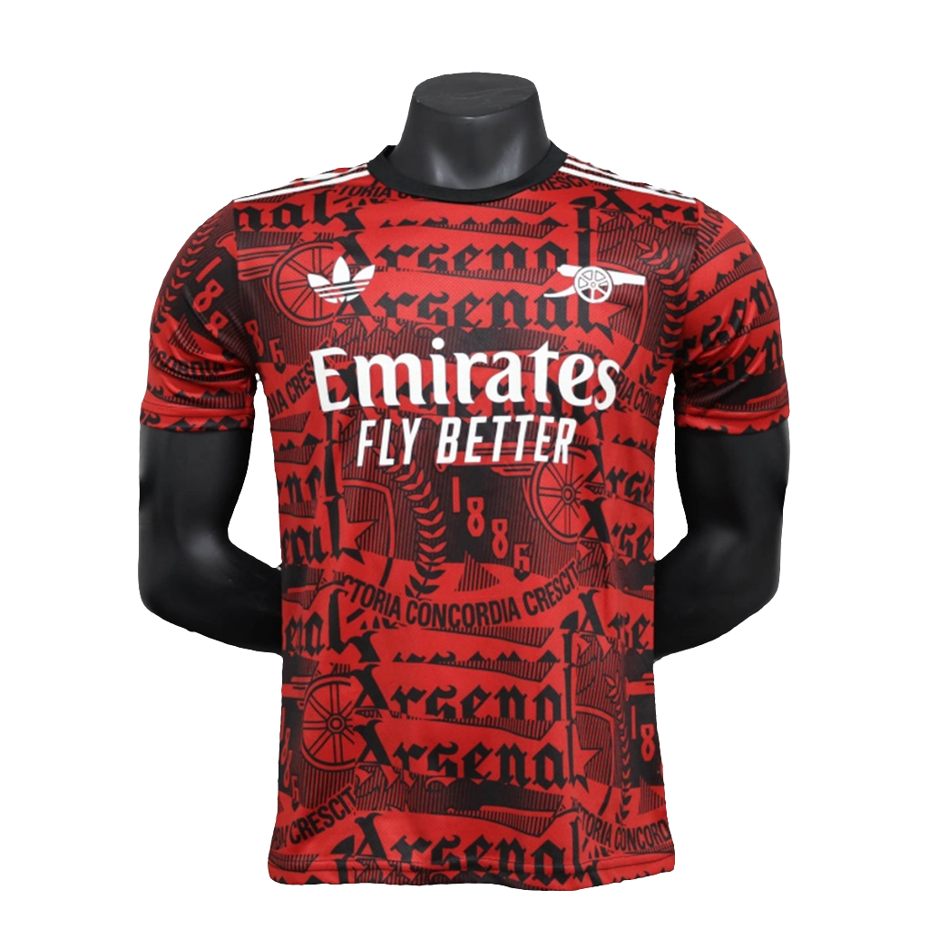Arsenal 25/26 Training Shirt - Dark Red - Player Version