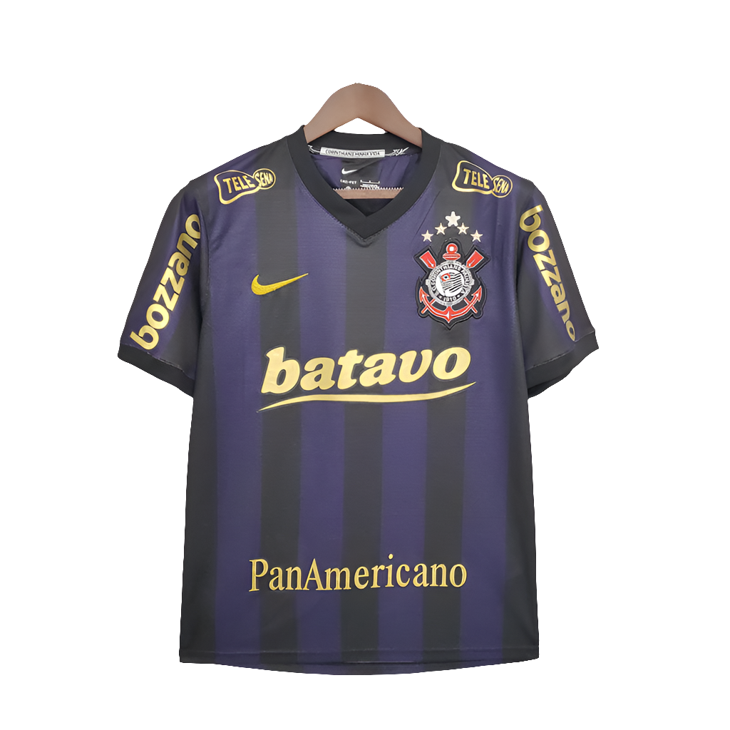 Camiseta Corinthians 09/10 II de Visitante - Versión Retro