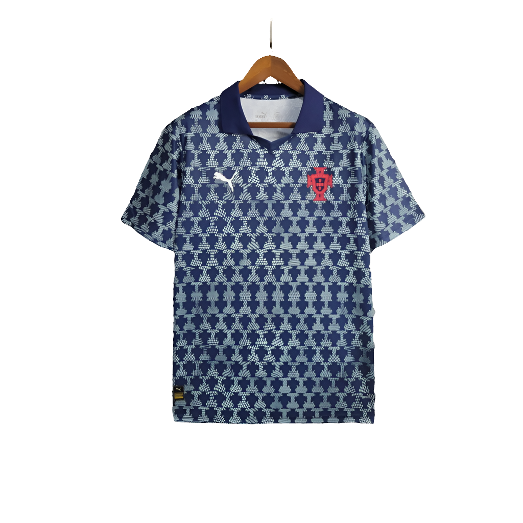 Portugal 25/26 Training Shirt - Navy Blue - Fan Version