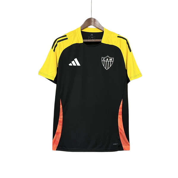 Camiseta Atlético Mineiro 25/26 Entrenamiento - Negro - Versión Aficionado