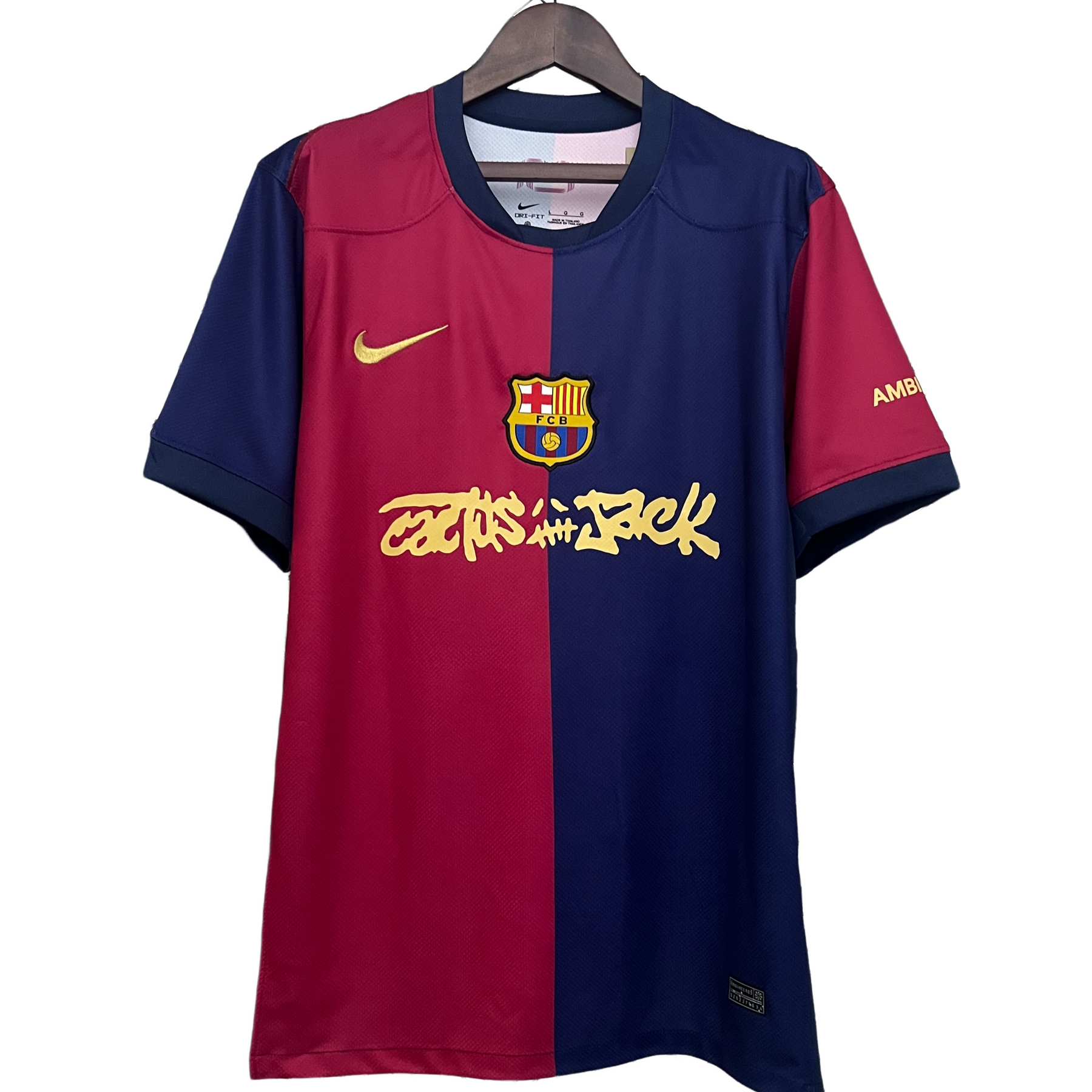 Barcelona 24/25 Travis Scott Home Shirt - Fan Version