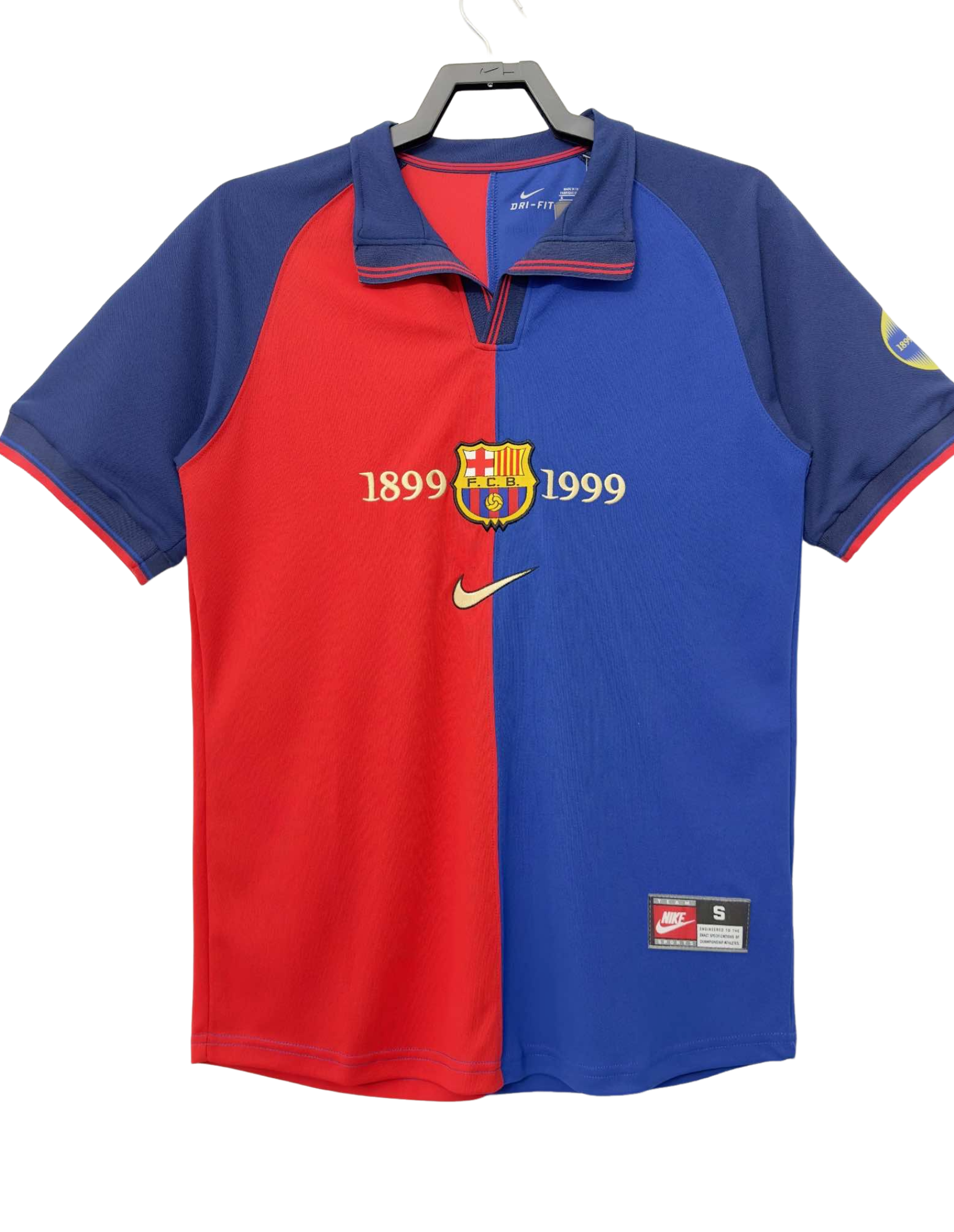 Camiseta Barcelona 1999 Edición 100º Aniversario - Versión Retro