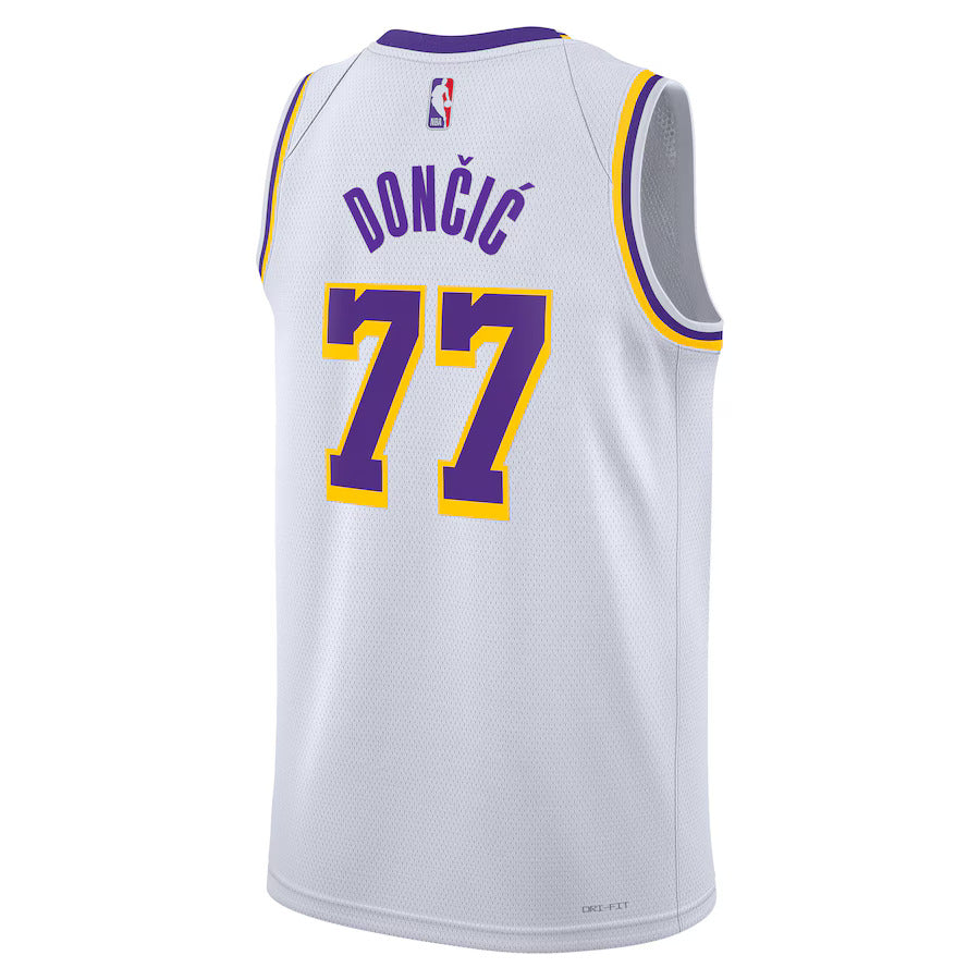 Luka Dončić's NBA Regatta - Los Angeles Lakers - 2024 Association Edition - White - Unisex