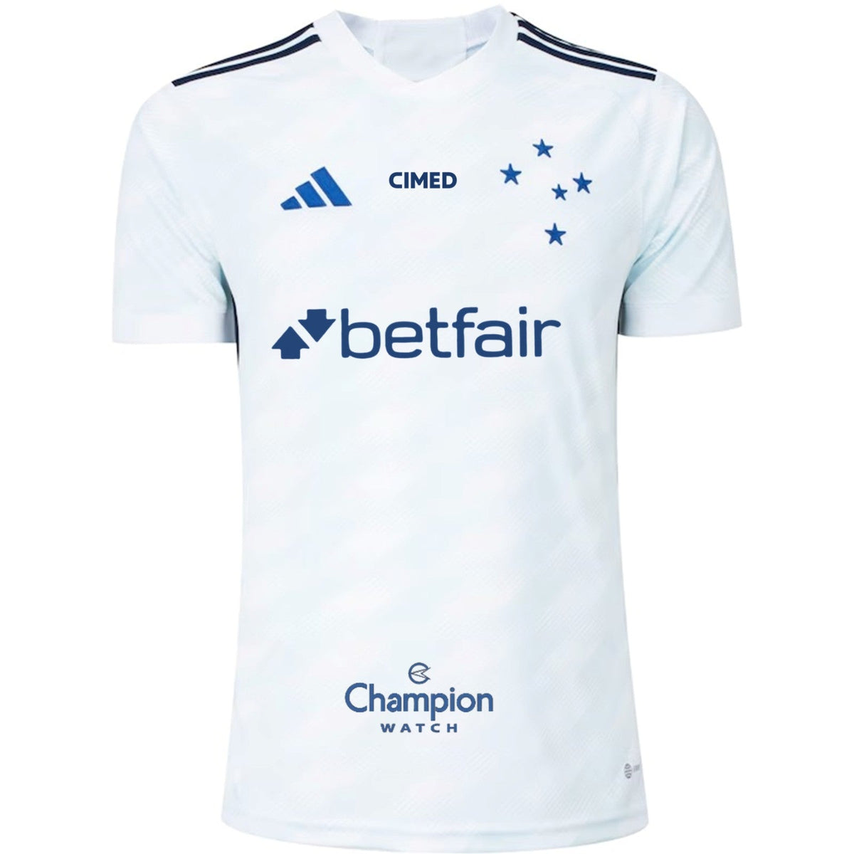 Camiseta Cruzeiro 23/24 II de Visitante - Todos los Patrocinios - Versión Aficionado