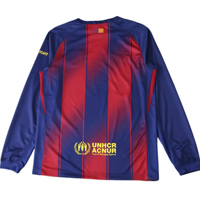 Camiseta Barcelona 25/26 I de Local - Versión Aficionado Manga Larga