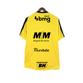 Camiseta Atlético Mineiro 25/26 Amarillo Entrenamiento - Todos los Patrocinios - Versión Aficionado
