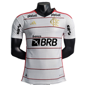 Camiseta Flamengo 23/24 II de Visitante - Todos los Patrocinios - Versión Jugador