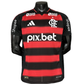 Camiseta Flamengo 25/26 I de Local - Todos los Patrocinios - Versión Jugador