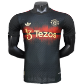 Camiseta Manchester United 25/26 Entrenamiento - Negro - Versión Jugador