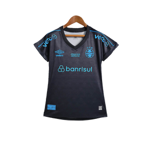 Camiseta Grêmio 23/24 III Tercera - Todos los Patrocinios - Mujer