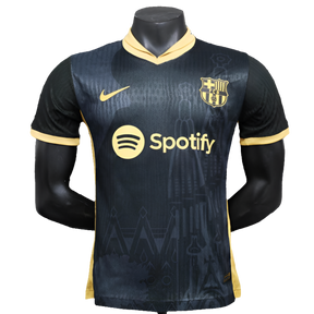 Camiseta Barcelona 25/26 Especial - Negro - Versión Jugador