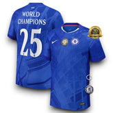 Chelsea Home Jersey 25/26 with World Champions 25 printing