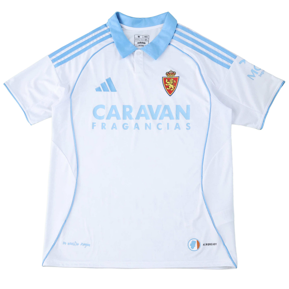 Camiseta Real Zaragoza 25/26 I de Local - Versión Aficionado