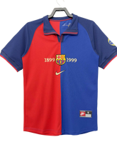 Camiseta Barcelona 1999 Edición 100º Aniversario - Versión Retro