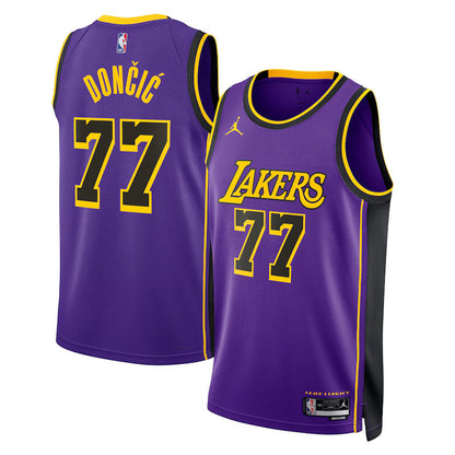 Regata NBA de Luka Dončić - Los Angeles Lakers - Edición Statement 2024 - Morada - Unisex
