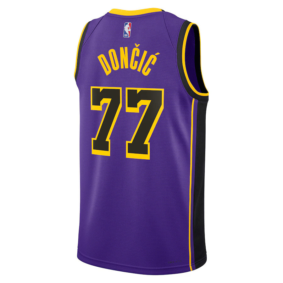 Regata NBA de Luka Dončić - Los Angeles Lakers - Edición Statement 2024 - Morada - Unisex