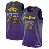 Regata NBA de Luka Dončić - Los Angeles Lakers - Edición City 2024 - Morada - Unisex