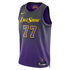 Regata NBA de Luka Dončić - Los Angeles Lakers - Edición City 2024 - Morada - Unisex