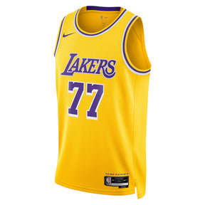 Regata NBA de Luka Dončić - Los Angeles Lakers - Edición Icon 2024 - Dorada - Unisex