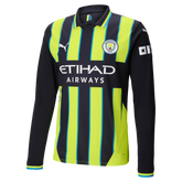 Manchester City Away Jersey 2024/2025 Long Sleeve